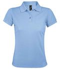 SOL'S Ladies Prime Poly/Cotton Piqué Polo Shirt | Sky Blue