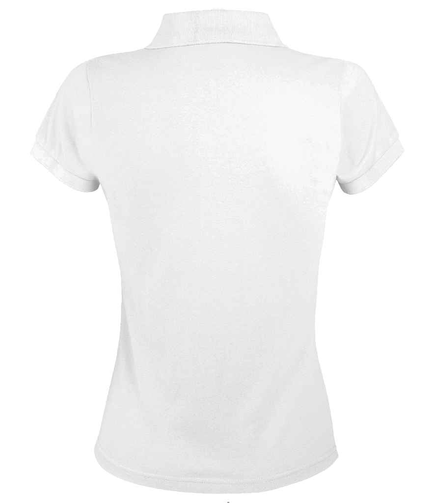 SOL'S Ladies Prime Poly/Cotton Piqué Polo Shirt | White