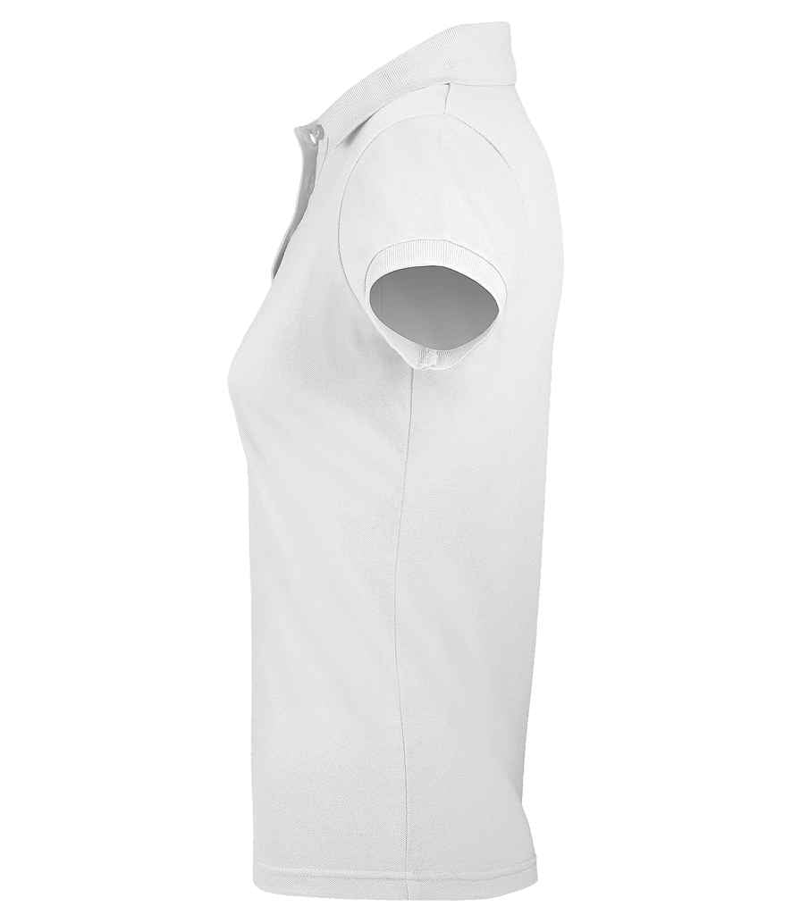 SOL'S Ladies Prime Poly/Cotton Piqué Polo Shirt | White