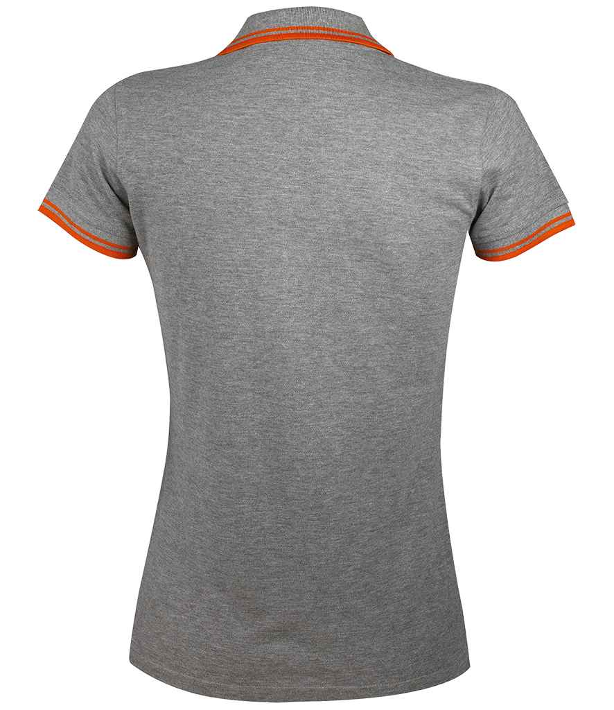 10578 Grey Marl/Orange Back