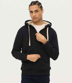 SOL'S Unisex Sherpa Hooded Jacket | Black