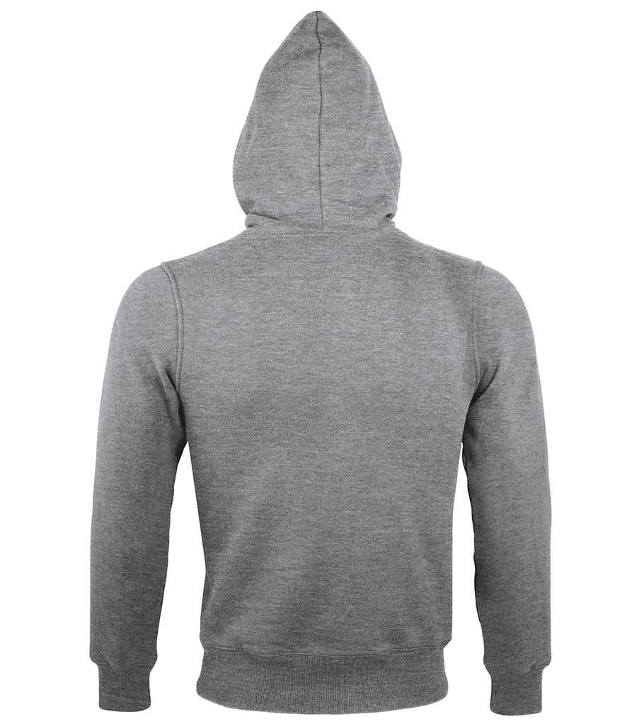 SOL'S Unisex Sherpa Hooded Jacket | Grey Marl