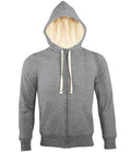 SOL'S Unisex Sherpa Hooded Jacket | Grey Marl