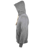 SOL'S Unisex Sherpa Hooded Jacket | Grey Marl