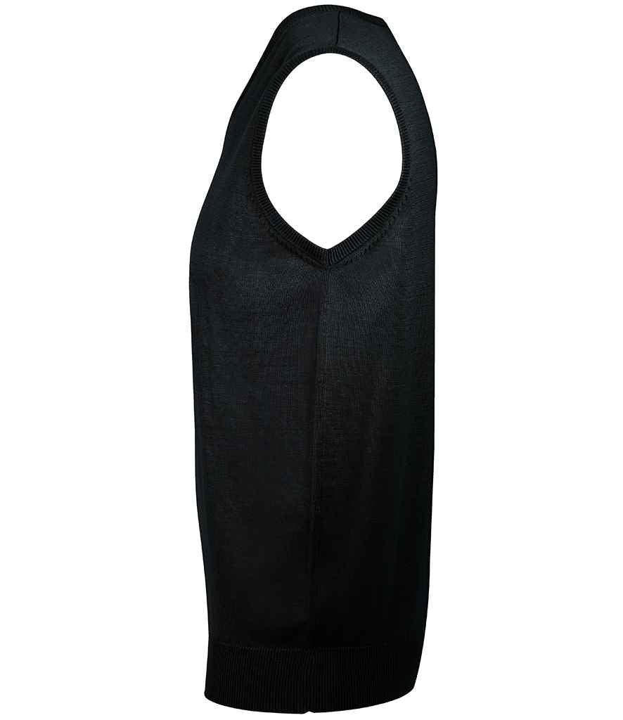 SOL'S Unisex Gentlemen Sleeveless Cotton Acrylic V Neck Sweater | Black
