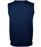 SOL'S Unisex Gentlemen Sleeveless Cotton Acrylic V Neck Sweater | Navy