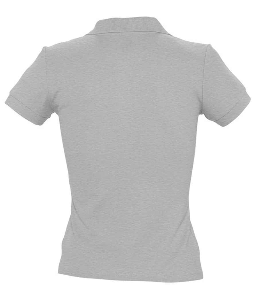 SOL'S Ladies People Cotton Piqué Polo Shirt | Grey Marl