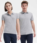 SOL'S Ladies People Cotton Piqué Polo Shirt | Grey Marl