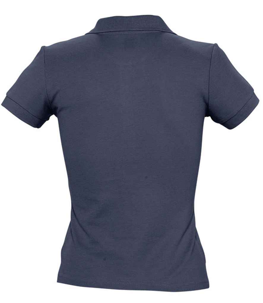 SOL'S Ladies People Cotton Piqué Polo Shirt | Navy