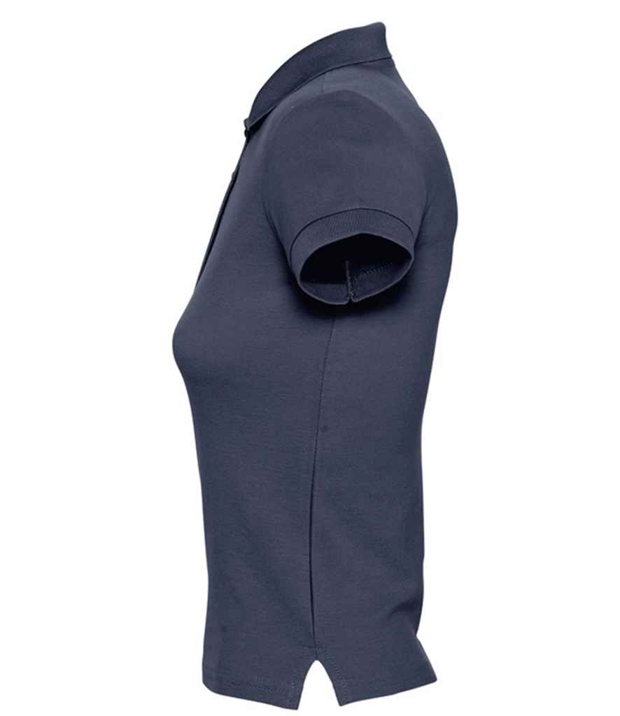 SOL'S Ladies People Cotton Piqué Polo Shirt | Navy