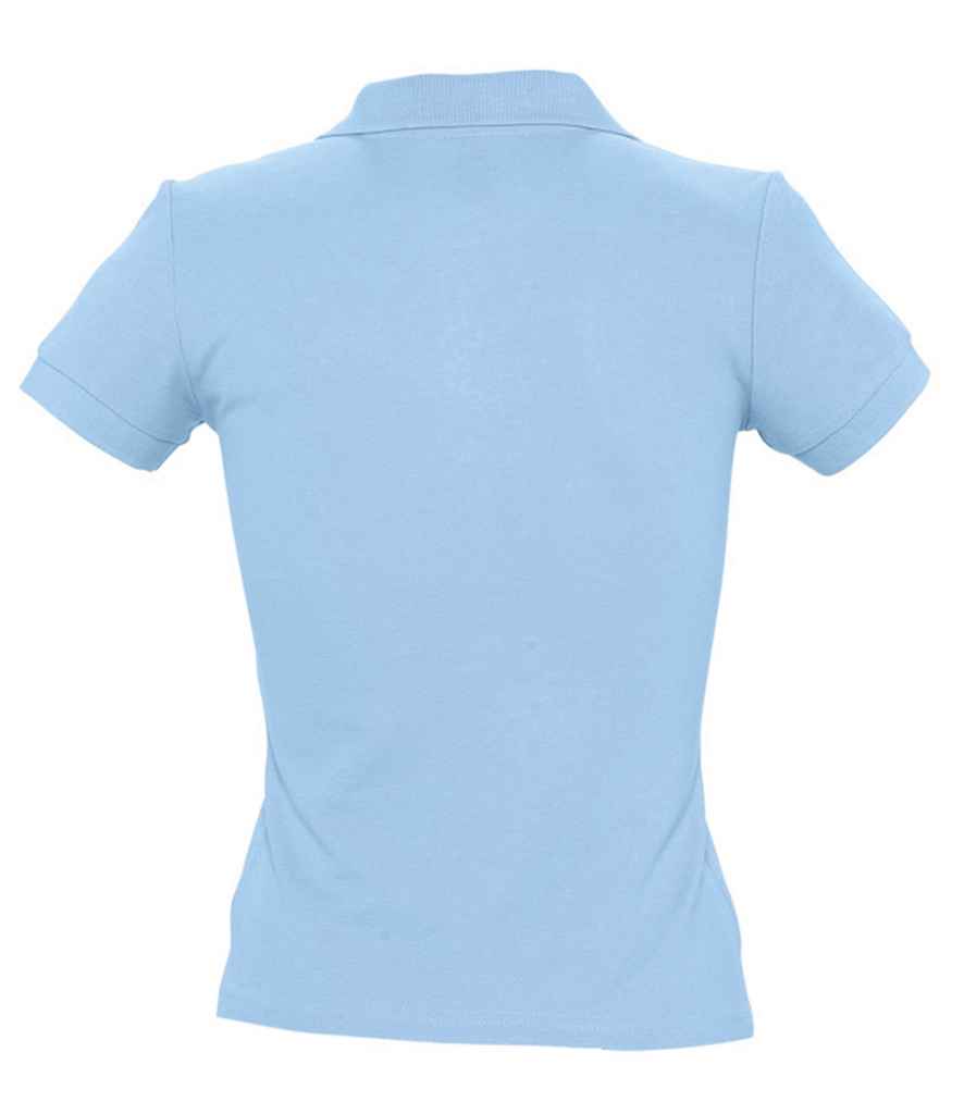SOL'S Ladies People Cotton Piqué Polo Shirt | Sky Blue
