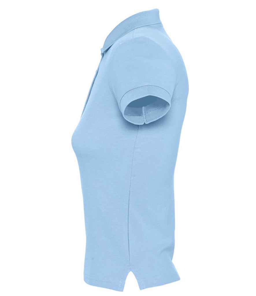 SOL'S Ladies People Cotton Piqué Polo Shirt | Sky Blue