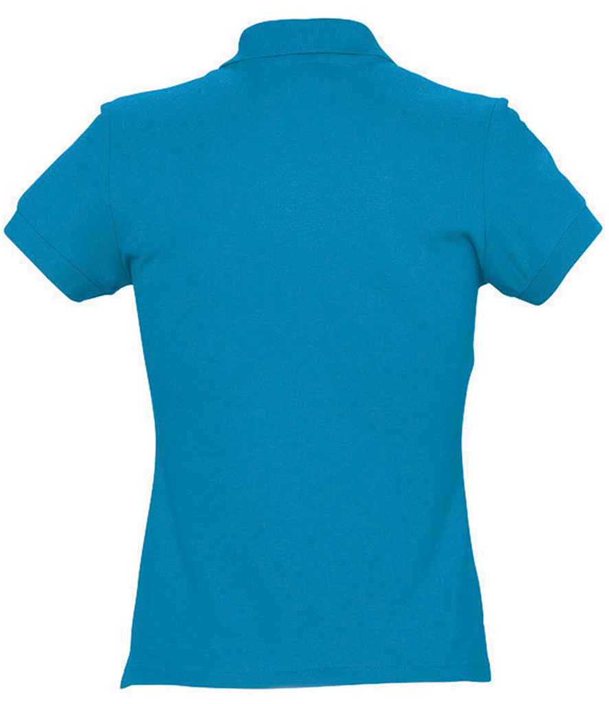 SOL'S Ladies Passion Cotton Piqué Polo Shirt | Aqua