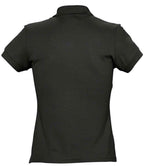SOL'S Ladies Passion Cotton Piqué Polo Shirt | Black
