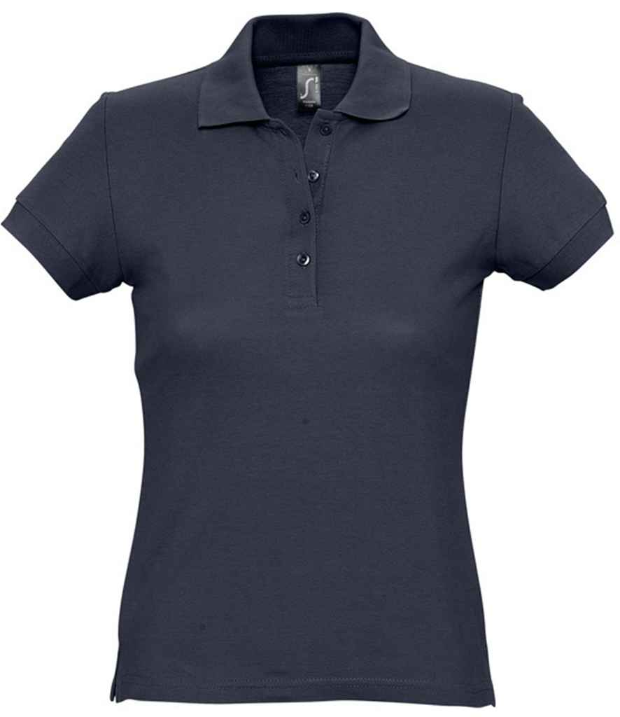 SOL'S Ladies Passion Cotton Piqué Polo Shirt | Navy