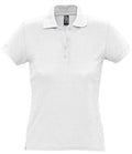 SOL'S Ladies Passion Cotton Piqué Polo Shirt | White