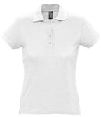 SOL'S Ladies Passion Cotton Piqué Polo Shirt | White