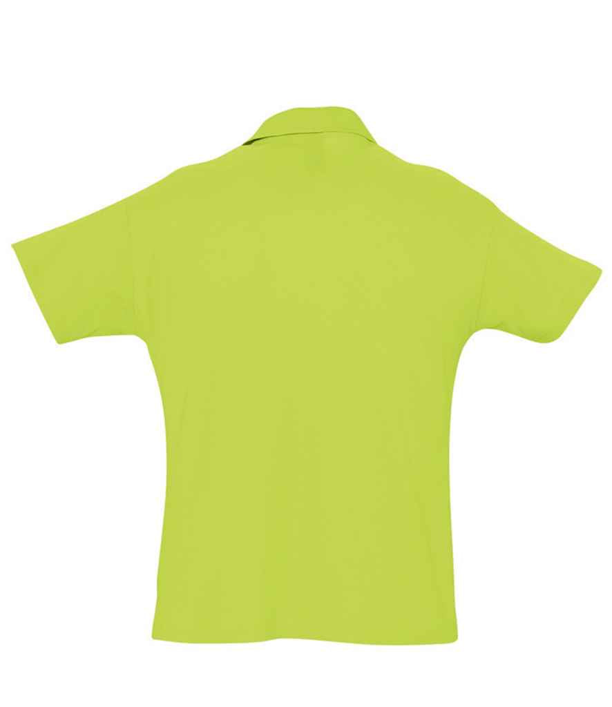 SOL'S Summer II Cotton Piqué Polo Shirt | Apple Green