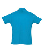 SOL'S Summer II Cotton Piqué Polo Shirt | Aqua