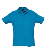 SOL'S Summer II Cotton Piqué Polo Shirt | Aqua