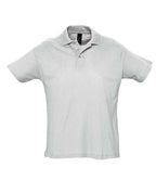 SOL'S Summer II Cotton Piqué Polo Shirt | Ash