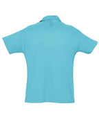 SOL'S Summer II Cotton Piqué Polo Shirt | Atoll Blue