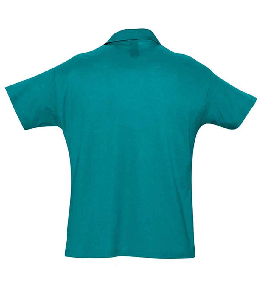 SOL'S Summer II Cotton Piqué Polo Shirt | Duck Blue