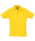 SOL'S Summer II Cotton Piqué Polo Shirt | Gold