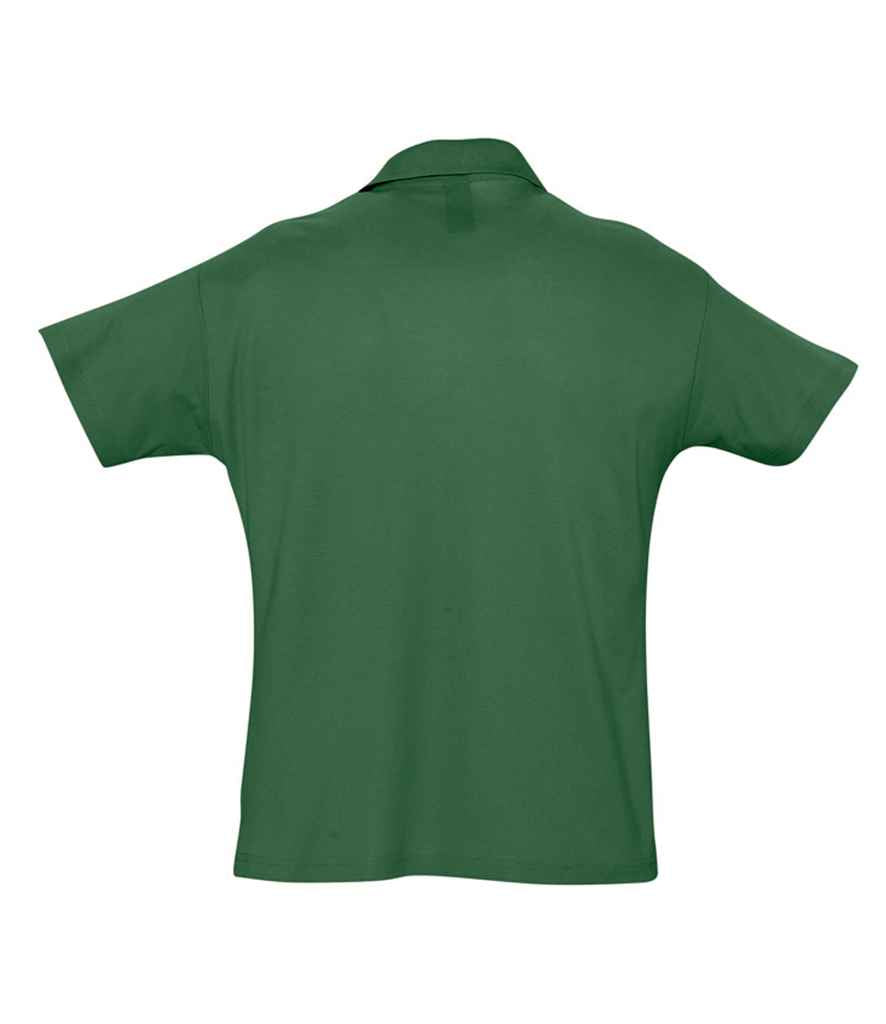 SOL'S Summer II Cotton Piqué Polo Shirt | Golf Green
