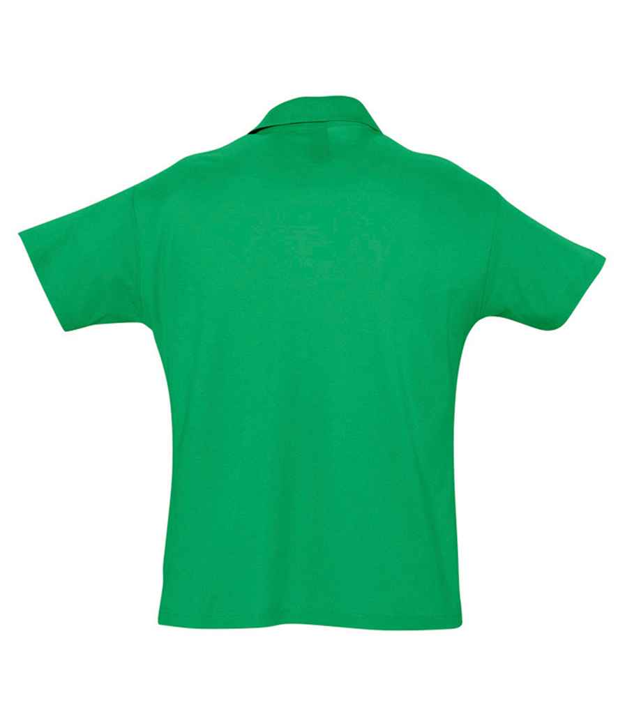 SOL'S Summer II Cotton Piqué Polo Shirt | Kelly Green