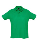 SOL'S Summer II Cotton Piqué Polo Shirt | Kelly Green