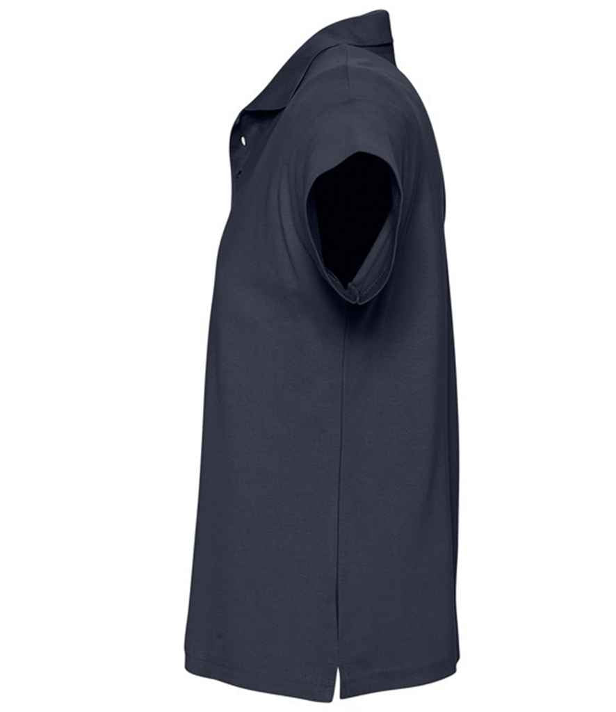 SOL'S Summer II Cotton Piqué Polo Shirt | Navy