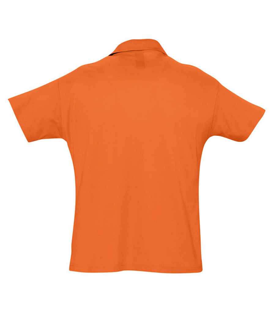 SOL'S Summer II Cotton Piqué Polo Shirt | Orange