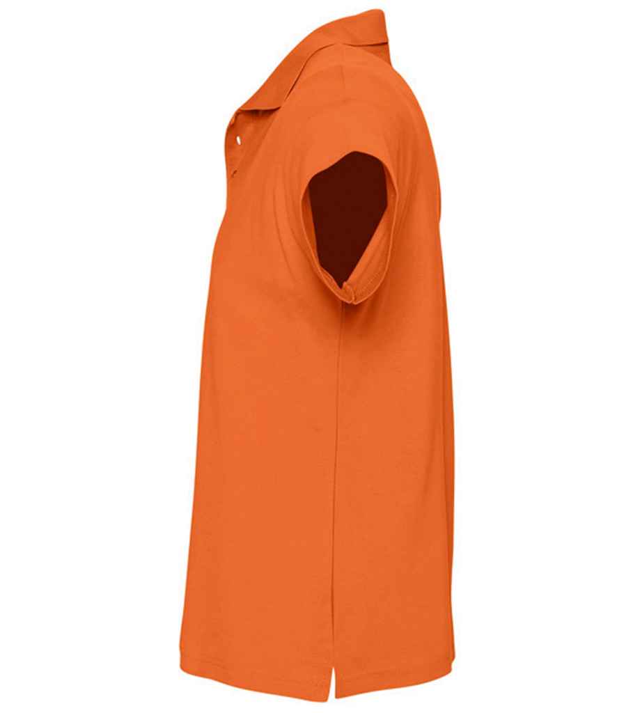 SOL'S Summer II Cotton Piqué Polo Shirt | Orange