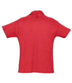SOL'S Summer II Cotton Piqué Polo Shirt | Red