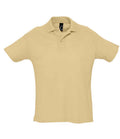 SOL'S Summer II Cotton Piqué Polo Shirt | Sand