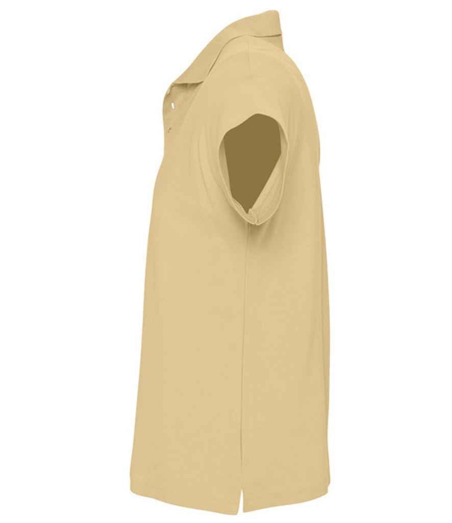 SOL'S Summer II Cotton Piqué Polo Shirt | Sand