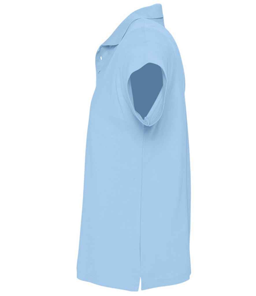 SOL'S Summer II Cotton Piqué Polo Shirt | Sky Blue