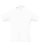 SOL'S Summer II Cotton Piqué Polo Shirt | White