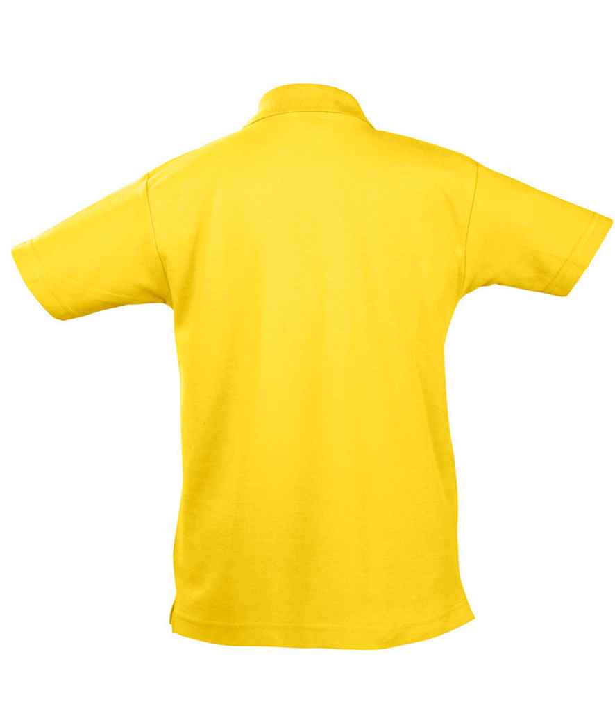 SOL'S Kids Summer II Cotton Piqué Polo Shirt | Gold