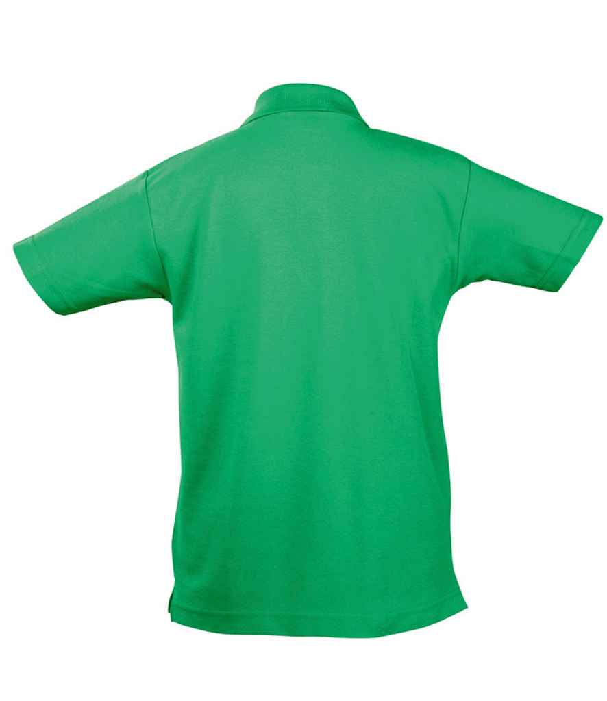 SOL'S Kids Summer II Cotton Piqué Polo Shirt | Kelly Green