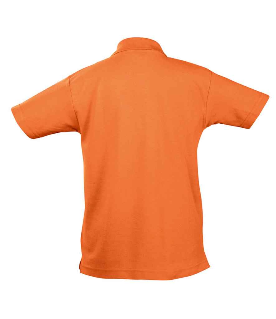 SOL'S Kids Summer II Cotton Piqué Polo Shirt | Orange