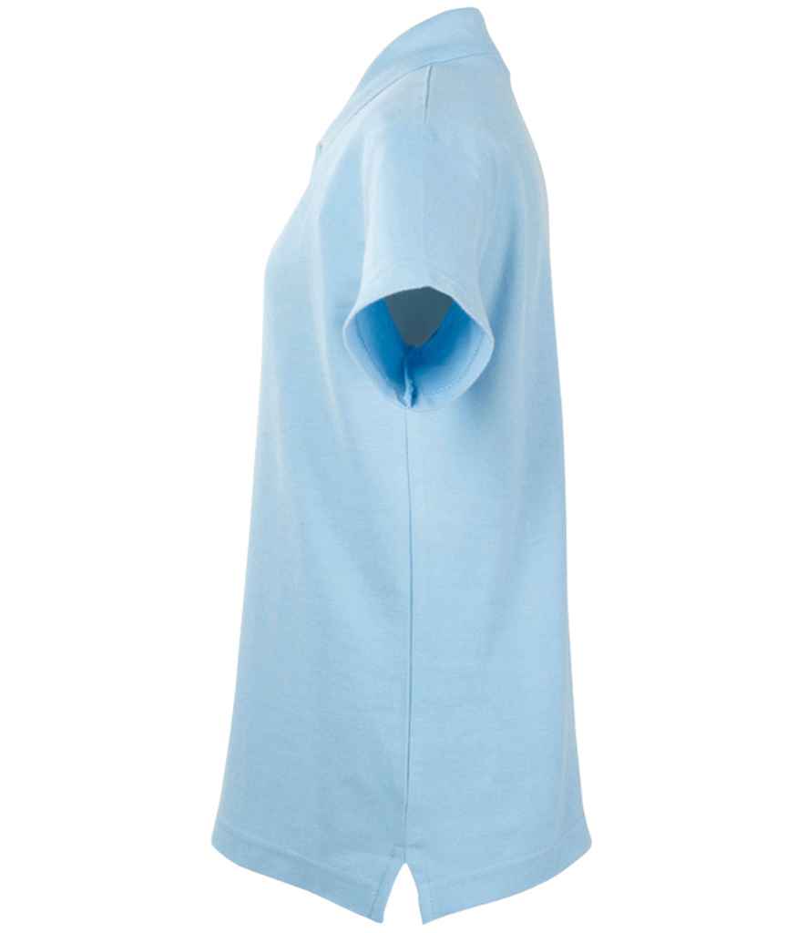 SOL'S Kids Summer II Cotton Piqué Polo Shirt | Sky Blue