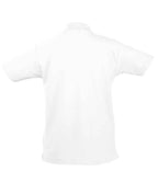 SOL'S Kids Summer II Cotton Piqué Polo Shirt | White