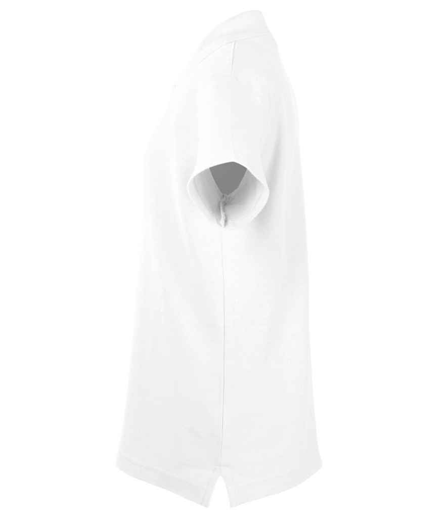 SOL'S Kids Summer II Cotton Piqué Polo Shirt | White