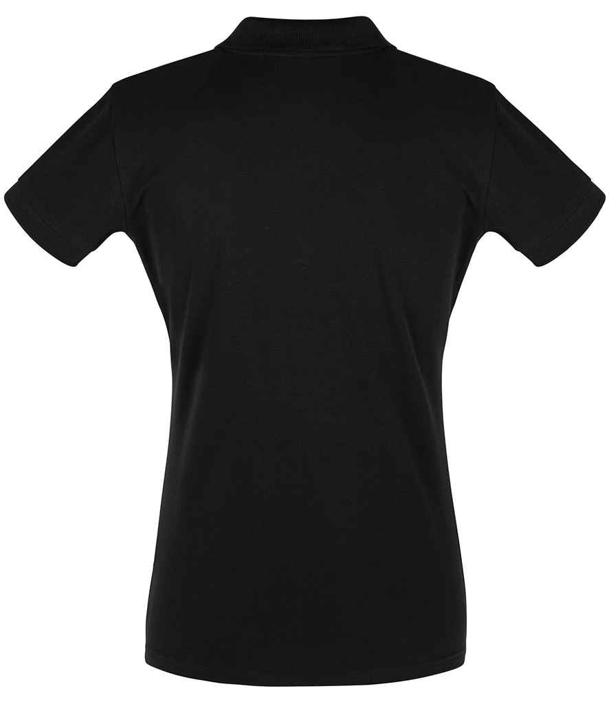 SOL'S Ladies Perfect Cotton Piqué Polo Shirt | Black