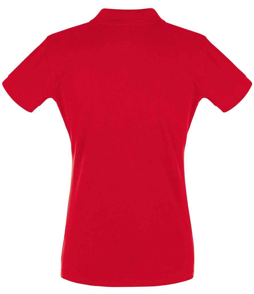 SOL'S Ladies Perfect Cotton Piqué Polo Shirt | Red