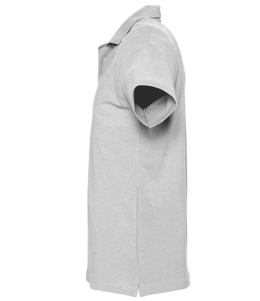 SOL'S Spring II Heavy Cotton Piqué Polo Shirt | Ash