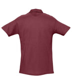 SOL'S Spring II Heavy Cotton Piqué Polo Shirt | Burgundy