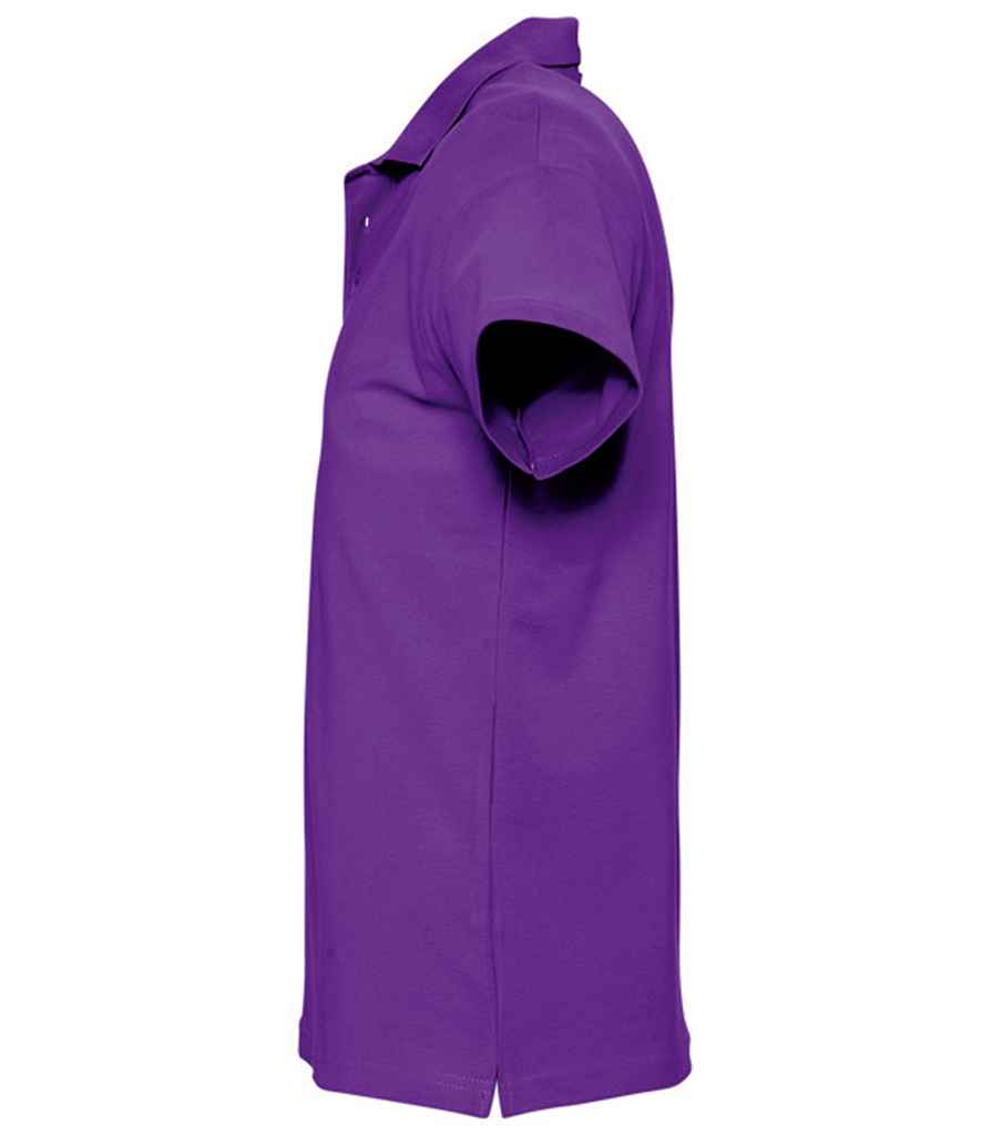 SOL'S Spring II Heavy Cotton Piqué Polo Shirt | Dark Purple